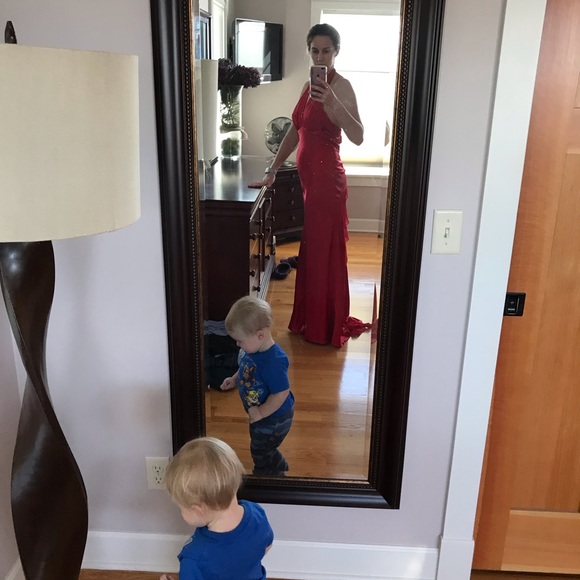 Red Hot Valentine Gown - Picture 7 of 8